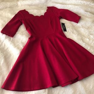 NWT Red Lulu’s XS Mini Dress
